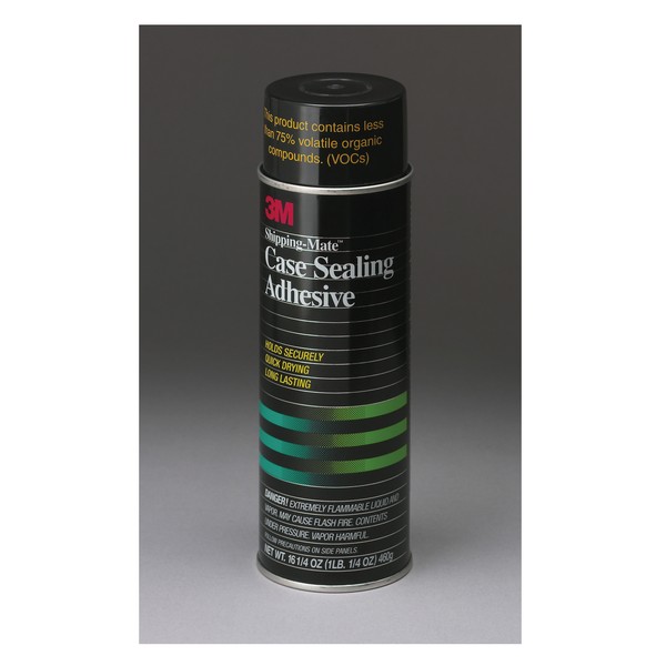 Sealing Adhesive, Aerosol Can Container, 24 fl-oz Container, Composition: Methyl Acetate, Dimethyl Ether, Isobutane, Pentane, Cyclohexane, 1,1-Difluoroethane, N.J.T.S. Reg No. 04499600-6462P, Methyl Alcohol, Clear, <lt/>/=54.9 % VOC, Bonds To: Glass,