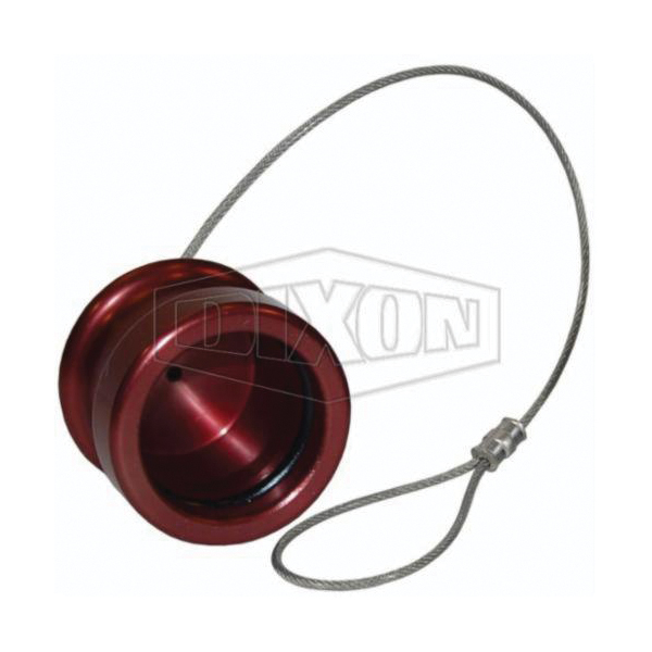 Engine Oil Receiver Cap, Series: R Series, Aluminum, Anodized, Red, Domestic