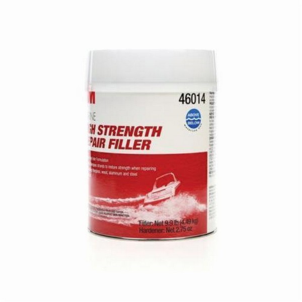 Marine Repair Filler, 2-Component High Strength, 1 gal, Can