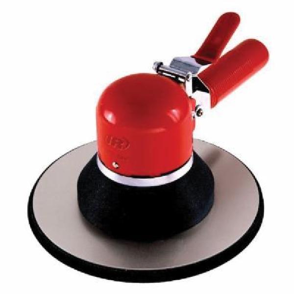 Orbital Air Sander, Geared, 8 in Dia Pad, 825 RPM Speed, 0.25 HP, 16 cfm Air Flow, 1/4 in NPTF Air Inlet, 3/8 in Minimum Hose, 93.7 dB Sound Level