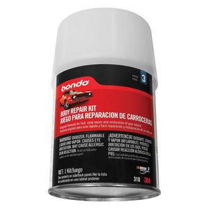 Body Repair Kit, Can Container, Red, Liquid Form