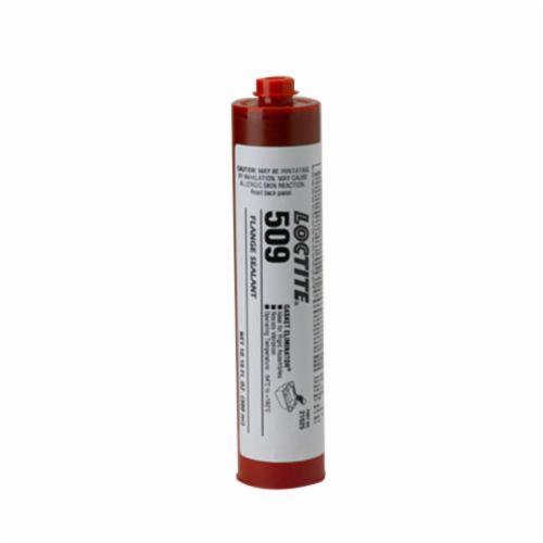 Gasket Flange Sealant, Eliminator, Series: 509™, Cartridge Container, 300 mL Container, Methacrylate Chemical Type, 48 hr Curing, Blue, -65.2 to 300.2 deg F Operating/35.6 to 46.4 deg F Storage, 1.12 Specific Gravity, 0.37 g/L VOC, Metal Adheres to