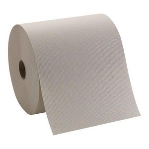 Hardwound Roll Towel, Recycled, 7-7/8 in Width, 800 ft Length, 1-5/8 in Dia Core, Brown, Paper, Roll Package Type, 1 Ply