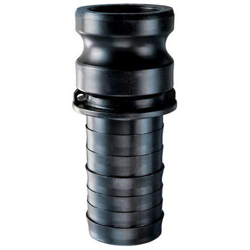 Coupling, Series: PPE, 2 in Nominal, Male Adapter x Hose Shank End Style, 100 psi Pressure, Polypropylene, Import