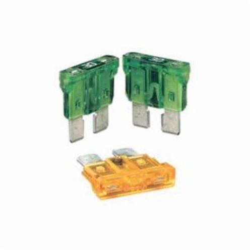 Automotive Fuse, Fast Acting Miniature, Series: AF Series, 7.5 A, 32 VAC/VDC, 1 kA Interrupt, Blade Terminal, Clip Mount, Plastic, Brown