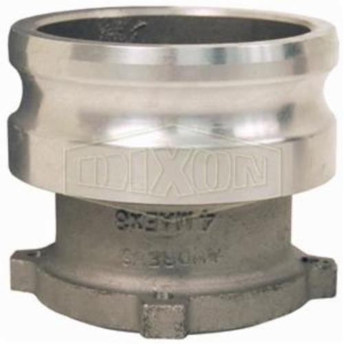Tight Fill Coupling, Inlet End, Coupling Fitting/Connector, 4 Inch Nominal, MNPT End Style, Aluminum, Domestic