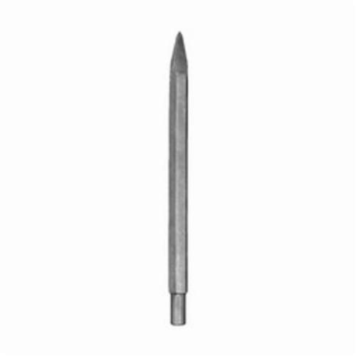 Scaling Chisel, For Use With: All Brands of 3/4 in Hex x 21/32 in Round Spline Shank Chipping and Demolition Hammers, 2 in Head Width, 12 in Overall Length, Specifications: 2 in Dia, Steel