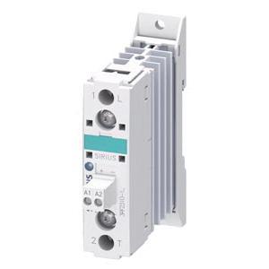 Solid State Contactor, 1-Phase Zero Point Switching, 24 VDC Coil, 10.5 A Maximum Load, 1 Pole, 50/60 Hz, 1NO, Plug-In, Screw Terminal, IP20, -25 to 60 °C Operating, Rail Mount, 100 mm H x 22.5 mm W x 91 mm D
