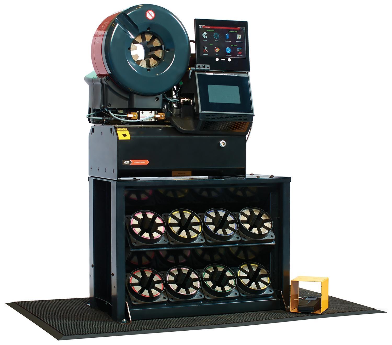 Crimper Refurbished, Semi Production, Series: GC32, 410 ton Crimping Force, 940 in H x 584 in W Dimensions