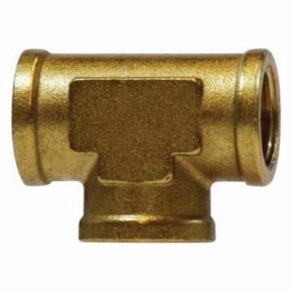 Union Tee, Fitting/Connector Type: Tee, 1/2 Inch Nominal, FNPT, 1200 psi, Forged, Brass, -65 to 250 °F, 1 Inch Width, Import