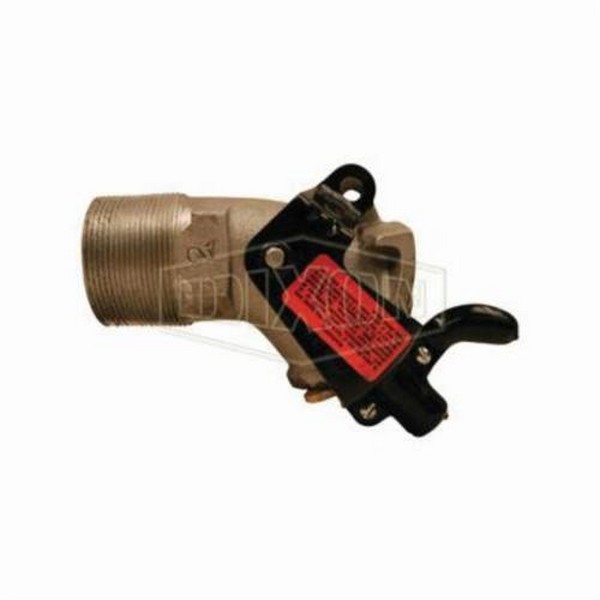Drum Gate Valve, 2 Inch Nominal, MNPT, Aluminum Body