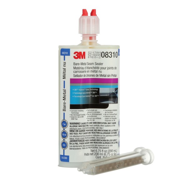 Seam Sealer, 2-Component 2-Part, 200 mL, Syringe/Cartridge, Paste