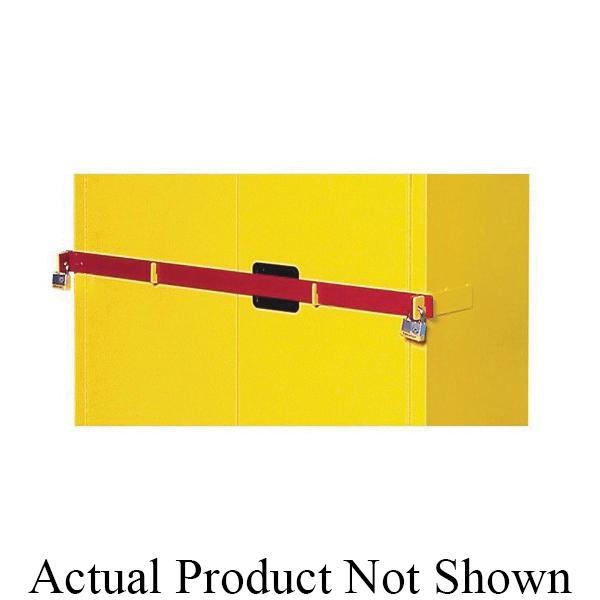 Replacement Security Bar, For Use With: 45 gal Hi Security Safety Cabinet, Steel, Red, 2 in W x 1/4 in D Dimensions