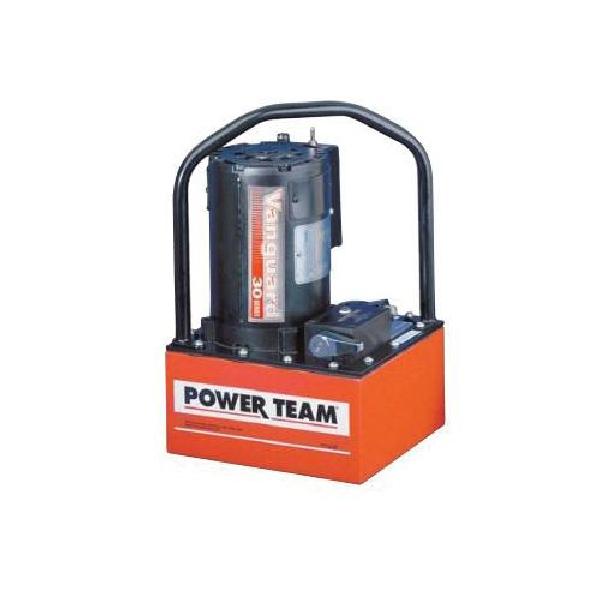 Electric Hydraulic Pump, Portable, Series: PE30, 2 Stage, 280 cu-in Reservoir, 1 hp, 30 cu-in/min Flow Rate, 0 to 10000 psi Pressure, 110/115 VAC, 13 A, 50/60 Hz Frequency, 4000 rpm Speed, 10 in Overall Length, 9 in Overall Width, 16 in Overall Heigh