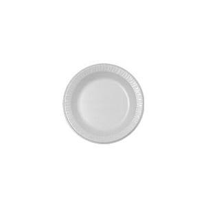 Quiet Classic Laminated Plate, 10-1/4 Inch Diameter, Foam, White, 500/Case