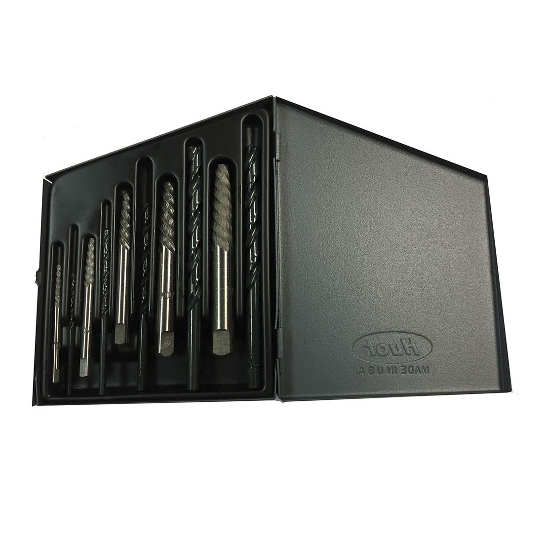 10pc Screw Extractor Set Drillco