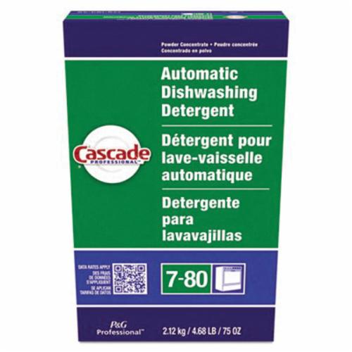 Diswashing Detergent, Automatic, 75 oz, Box, Light Blue/White, Powder, Fresh, Composition: Sodium Carbonate, Silicic Acid, Sodium Salt, Carbonic Acid Disodium Salt, Compound with Hydrogen Peroxide, 11.3