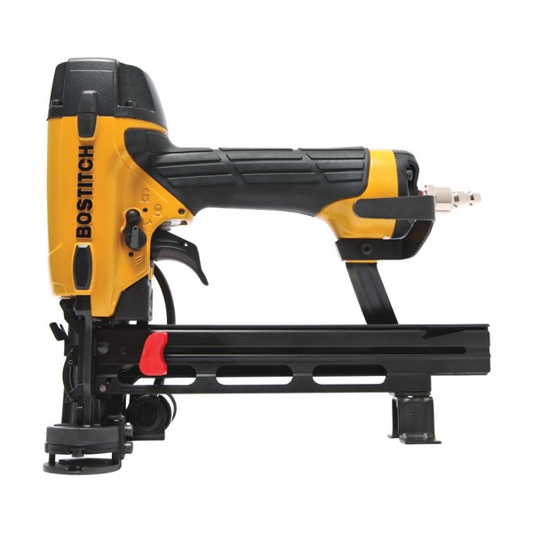 Cap Stapler, Pneumatic, Tool/Kit: Tool, 5/16 in W Crown, 3/4 to 1-1/2 in Staple Length, 18 ga Gauge, 160 Staples, Aluminum Housing Material, 12 in L x 6-1/2 in W x 10-1/2 in H Dimensions