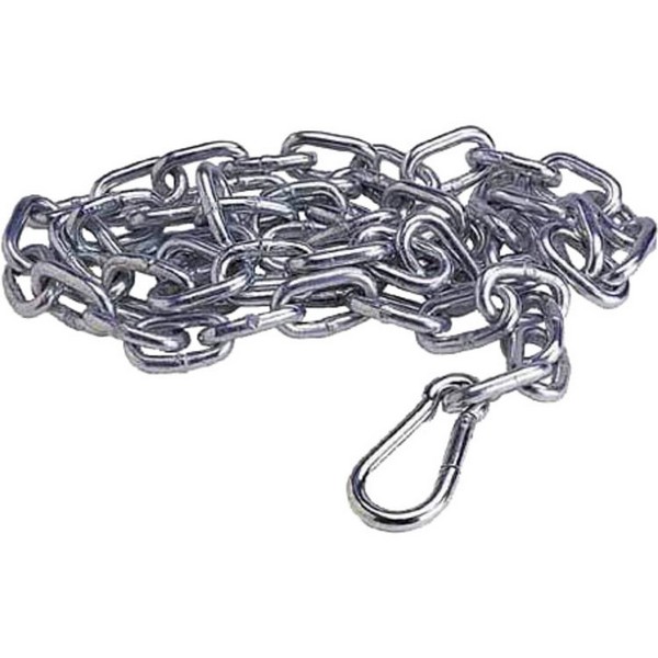 Replacement Safety Chain, Specifications: 3/4 ton Capacity, 10 ft Standard Lift, 33 lb Chain Pull to Lift Rated Load, 6 ft L Dimensions