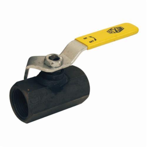 Ball Valve, 2-Way Direct Acting, Series: IBV, 3/4 Inch Nominal, FNPT, 2000 psi WOG, 150 psi WSP, Standard Port, Media: Air, Water, Oil, Gas and Steam, Manual Actuator, Carbon Steel Body, RPTFE Seat/Seal, Polished Chrome, Domestic