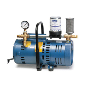 Ambient Air Pump, Portable, 0.75 hp Power, 115/230 V AC, 1 to 10 cfm, 1 Hoods Maximum, For Use With: SVA or W4K CF-SAR Systems