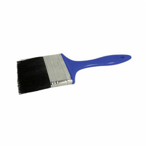 Chip and Oil Brush, Multi-Purpose, 3 in Brush, China Bristle Brush, Metallic Ferrule, Plastic Handle, Latex Paints, Oil Base Paints, Shellac, Varnishes and Water Base Paints Paint