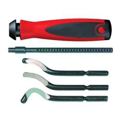 Deburring Tool Kit, Series: 598, 5 Piece, HSS Blade