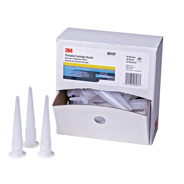 Nozzle, Threaded, For Use With: 10.5 fl-oz Single Component Cartridges, Opaque