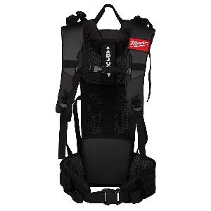 Backpack Harness, Series: MX FUEL, For Use With: MXF371-2XC MX Concrete Vibrator, Polyester, Black/Red, 13 in L x 4 in W Dimensions