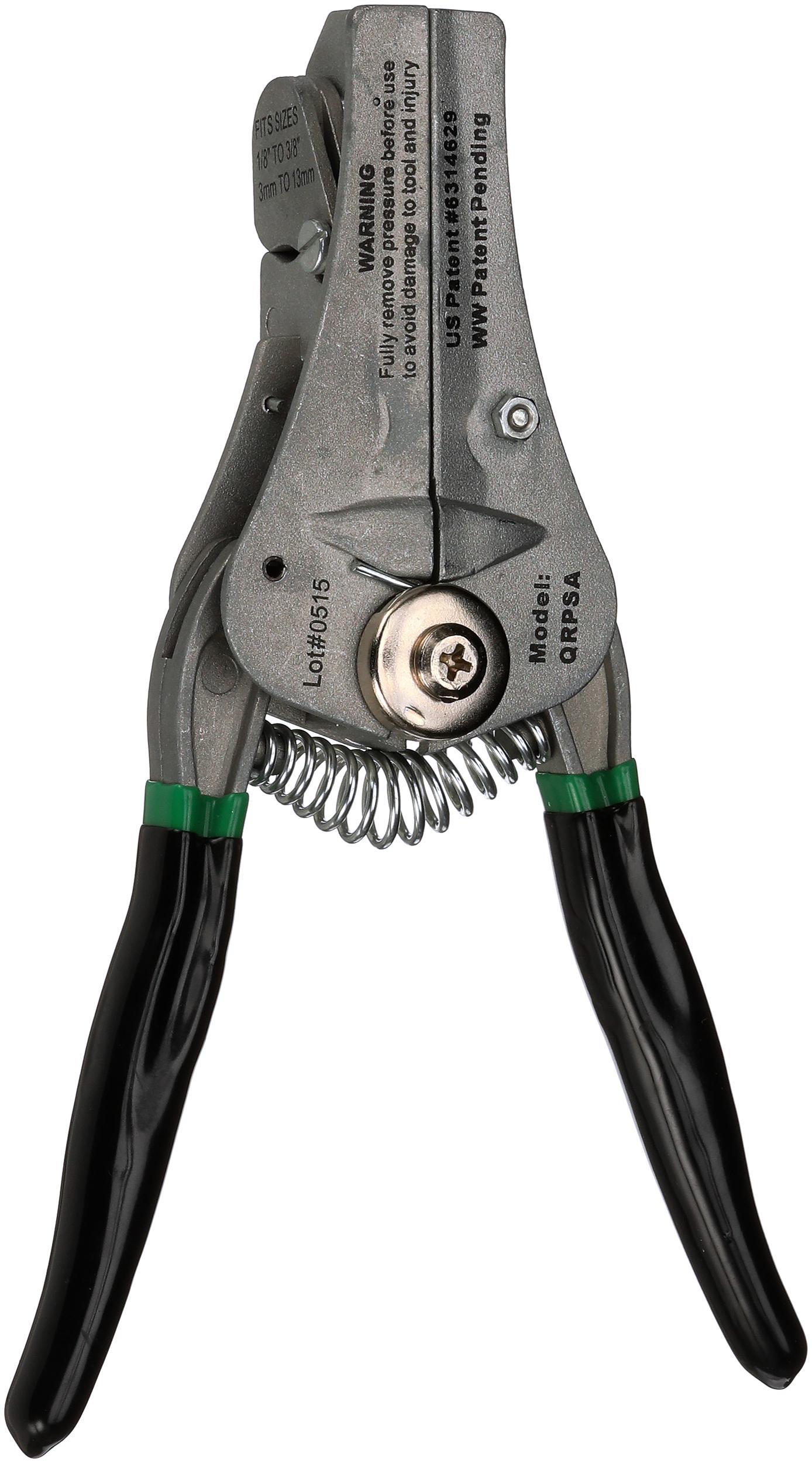 Plier, Quick-Release, Straight Jaw