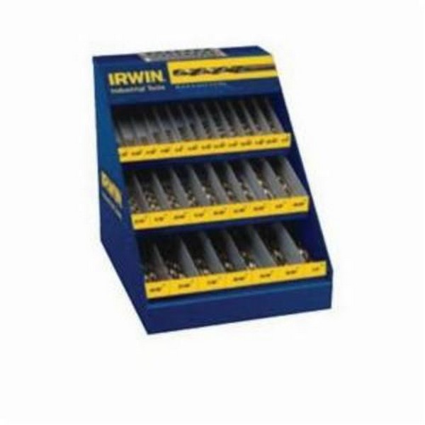 Drill Bit Cabinet, 252 Piece, Cabinet Tool Storage Type, Yes Tool Storage Included, Black/Gold Oxide