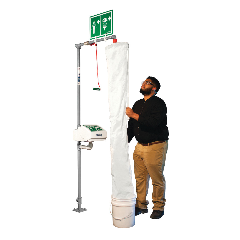 Hughes Test Kit, Series: Hughes, For Use With: Shower Systems, White, 11 in W x 11 in D x 81 in H Dimensions