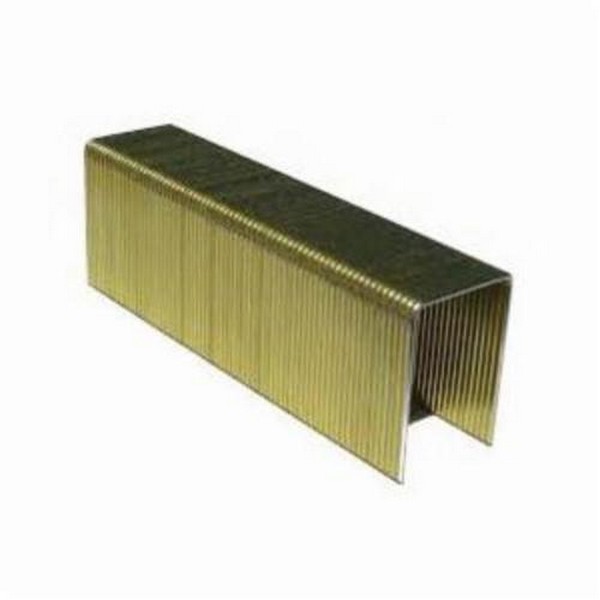 Staple, Series: S5 Series, 7/16 Inch Crown Width, 1-1/2 Inch Leg Length, 16 Gauge Wire, Chisel Point, Steel, Flash Galvanized