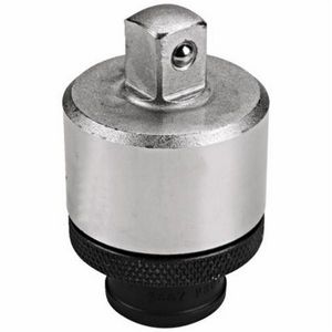 Ratchet Adapter, 1-Piece, 1/2 in Drive, Alloy Steel, Polished Chrome, 2-21/32 in L