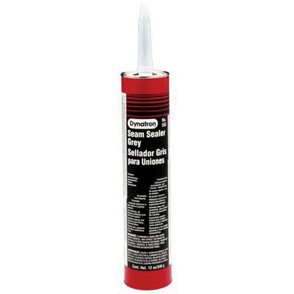 Auto Seam Sealer Caulk, 12 oz Container, Cartridge Container, Paste Form, Gray