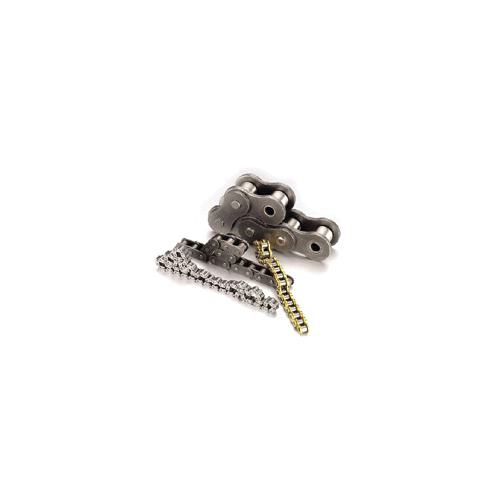 Precision Agricultural Roller Chain, Riveted, 1.63 Inch Pitch, 0.283 Inch Pin Diameter, 0.664 Inch Roller Diameter, 0.78 Inch Roller Width, 0.283 Inch Plate Height, 0.11 Inch Plate Thickness, 1 Strands, 10 ft Overall Length, Carbon Steel