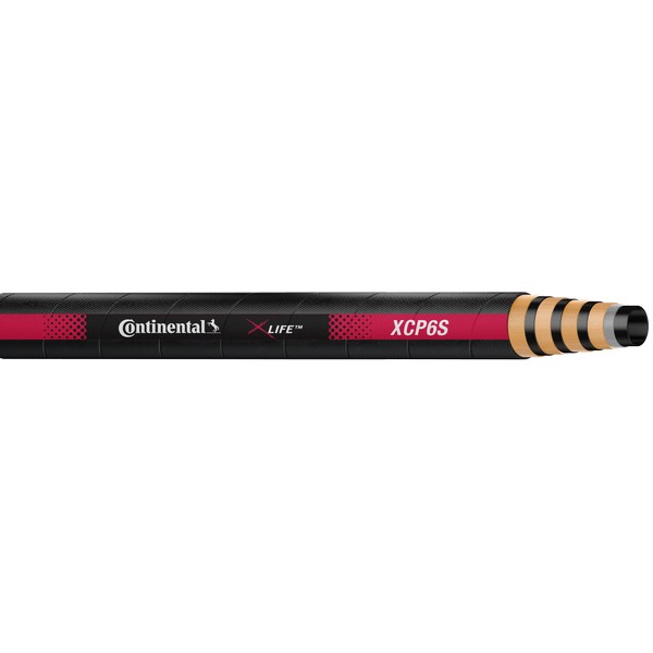 Constant Pressure Spiral Hose, 1 Inch Inside Diameter, 1.53 Inch Hose Outside Diameter, 6100 PSI, Rubber