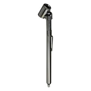 Tire Gauge, Heavy Duty, Dual Foot, 10 to 120 psi Pressure, Metal/Plastic Head, Import
