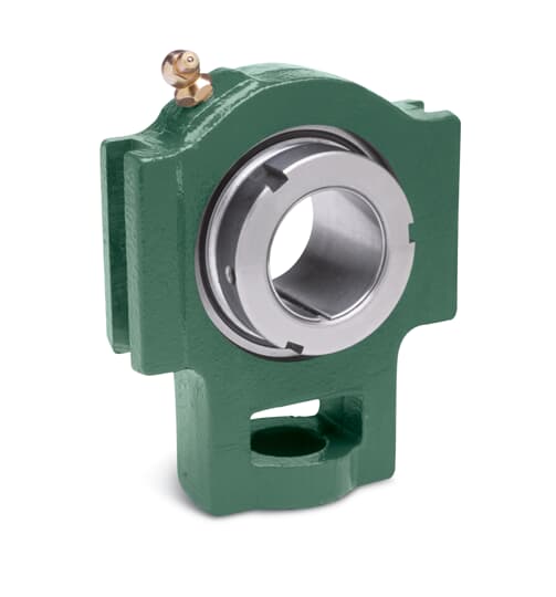 Take-Up Adapter Ball Bearing, Non-Expansion Normal Duty, Series: 210 Series, Steel Bearing, Uncoated