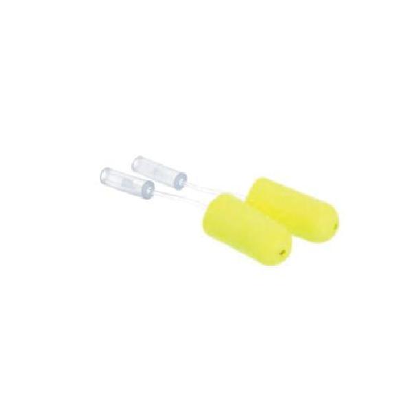 Probed Test Plug, Series: For Use With: E-A-Rfit Dual Ear Validation System, Polyurethane, Yellow