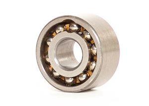 Ball Bearing, Angular Contact, 140 mm Bore, 300 mm Outside Diameter, 2 Rows, 114.3 mm Width, 35 Contact Angle, Open Closure, Brass Cage