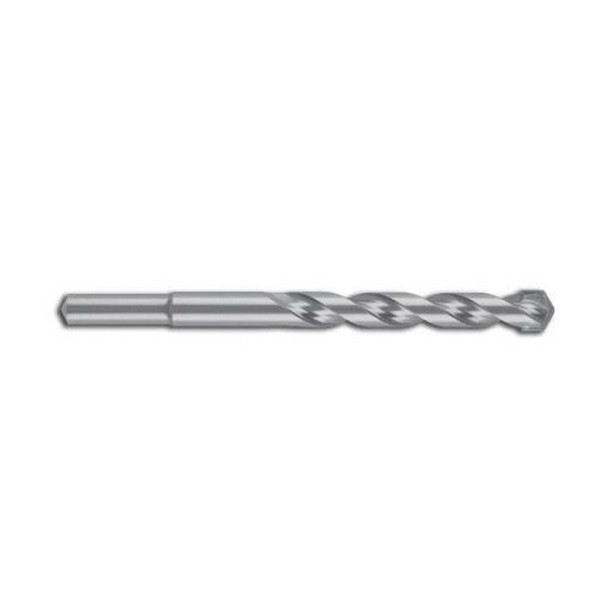 Rotary Hammer Drill Bit, Percussion, 5/16 in Drill Bit, Drilling, 12 in Overall Length, 8 in Cutting Depth, 1 Flutes, Spiral Flute, 8 in Flute Length, 5/16 in Shank, Straight Shank, Right Hand Cutting Direction, Carbide Cutting Edge, Chrome Vanadium