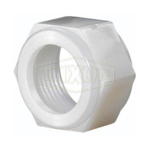 Swivel Nut, Series: Tuff-Lite™, Nut, 3/4 Inch Nominal, Female NPSM, Nylon, White, 3/4 Inch Width x 1-1/4 Inch Hex, Domestic