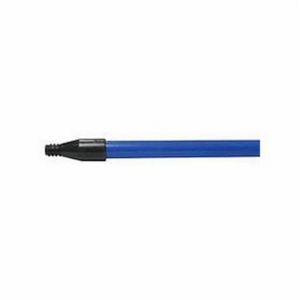 Broom Handle, Threaded Tip, 1 in Dia, 60 in Length, Fiberglass