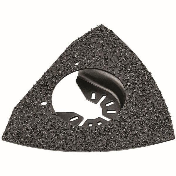 Oscillating Rasp, For Use With: All Oscillating Tool, Specifications: 3-5/8 in OAL, Carbide/Steel, Black