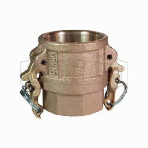 Cam and Groove Coupler, Type D, Series: Boss-Lock™, Coupling Fitting/Connector, 3 Inch Nominal, Female Coupler x FNPT End Style, Brass, Domestic