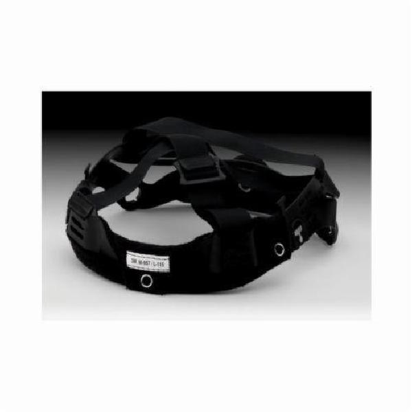 Hat Suspension, Replacement, Series: M-Series, For Use With: 3M Versaflo M-100 Series Faceshields, Black