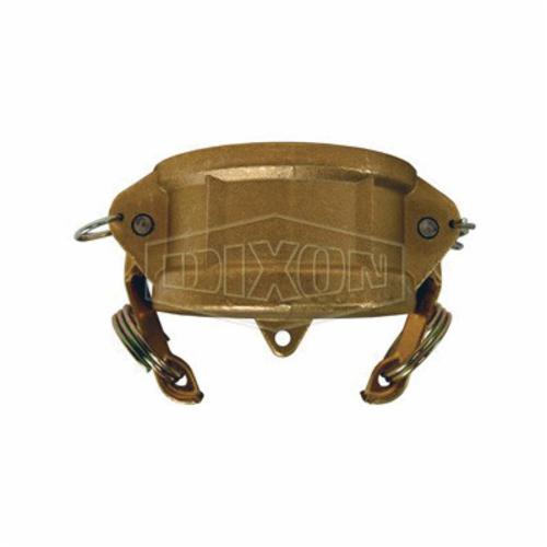 Cam and Groove Dust Cap, Type DC, Fitting/Connector Type: Cap, 3 Inch Nominal Size, 5-5/32 Inch Length, Brass