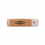 Mill Blade Handle, For Use With: 3/8 in Blade, Hardwood/Solid Aluminum Casting, Beige, 4-3/8 in L