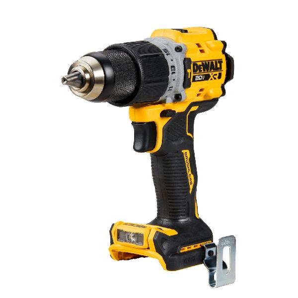Hammer Drill/Driver, Brushless Cordless, Bare Tool, 1/2 in Chuck, 0 to 650/0 to 2000 RPM No-Load, 2 Speed, 20 V, Battery Included: No, Variable Speed Trigger Control, 8.14 in H Dimensions